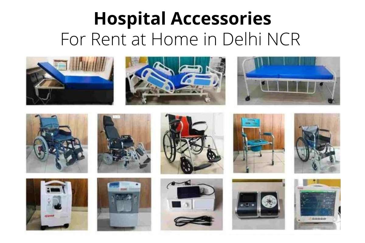 Hospital Accessories at home on rent