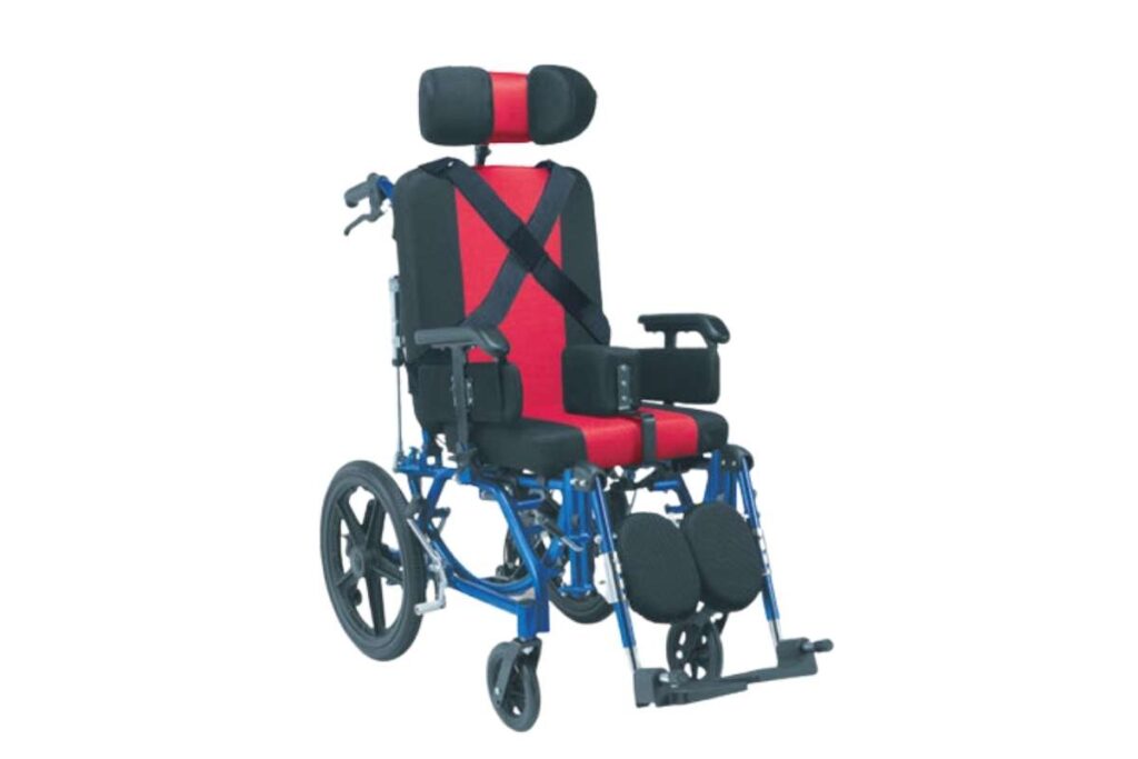Cerebral Palsy Wheel Chair on rent in delhi